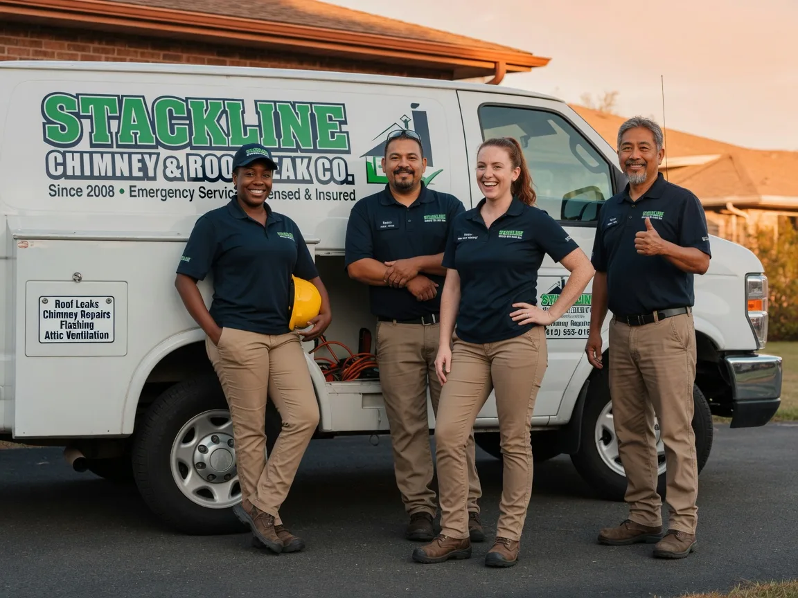 Chimney flashing repair company in Templeton, IN